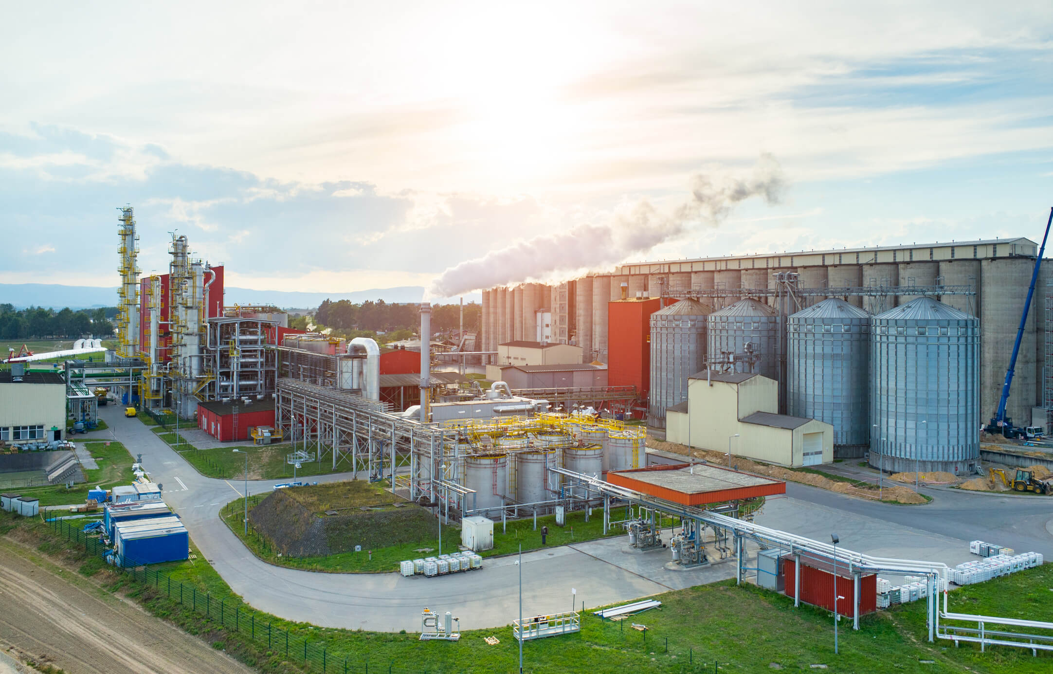 Ethanol Plant Mid-Day